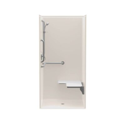 Aquatic 13838BFLP Alcove Shower