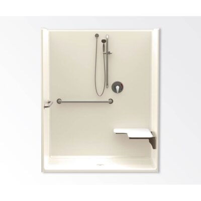 Aquatic 1603CFS Alcove Shower