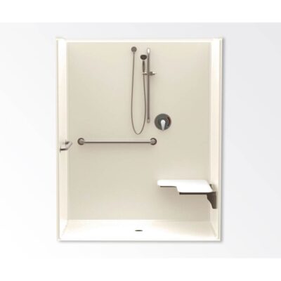 Aquatic 1603BFSB Alcove Shower