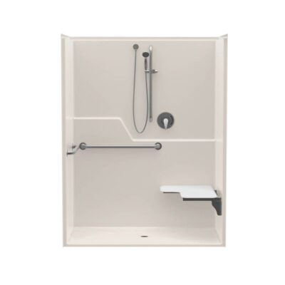 Aquatic 16036BFLP Alcove Shower