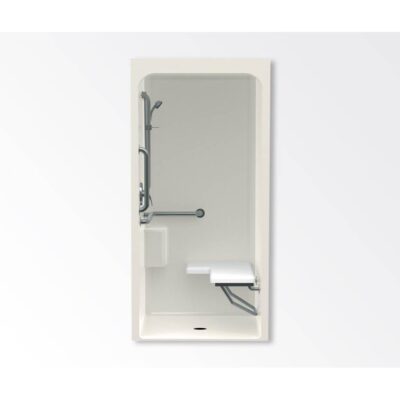 Aquatic 3636BFSC Alcove Shower