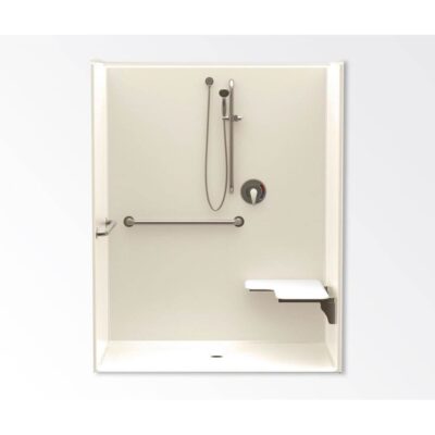 Aquatic 16034BFSC Alcove Shower