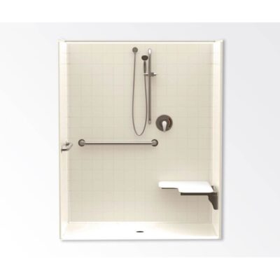 Aquatic 1623BFSTD Alcove Shower