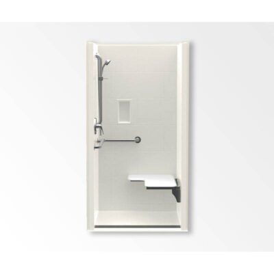 Aquatic 13636BFSCTTR Alcove Shower