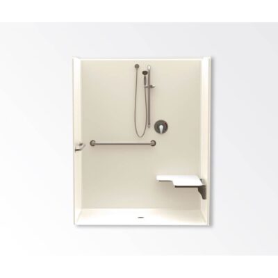 Aquatic 1603BFSC Alcove Shower