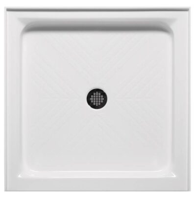 Americh 48'' x 36'' Single Threshold Shower Base - Biscuit