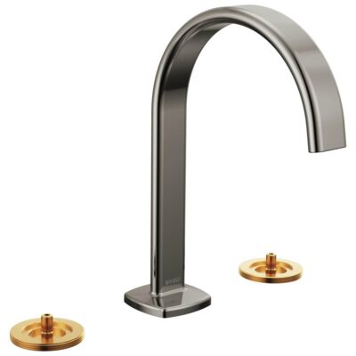 Brizo Allaria™ Widespread Lavatory Faucet with Arc Spout - Less Handles