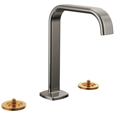 Brizo Allaria™ Widespread Lavatory Faucet with Square Spout - Less Handles