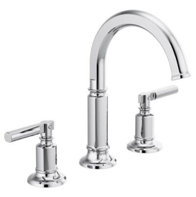 Brizo Invari® Widespread Lavatory Faucet with Arc Spout - Less Handles 1.5 GPM