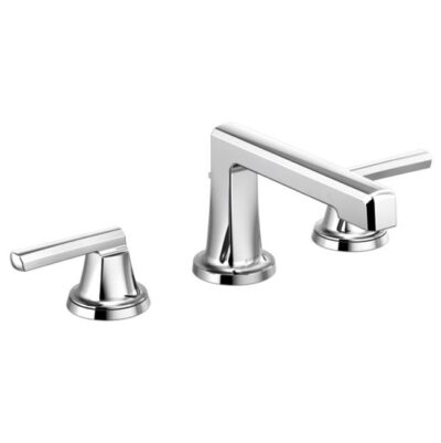 Brizo Levoir™ Widespread Lavatory Faucet With Low Spout - Less Handles