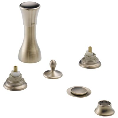 Brizo Charlotte® 4-Hole Mount Bidet Faucet with Vacuum Breaker - Less Handles