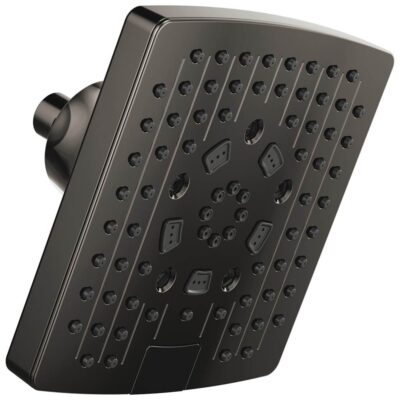 Brizo Universal Showering 7'' Linear Square H2Okinetic® Multi-Function Wall Mount Showerhead