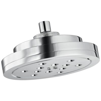 Brizo Litze® 8'' H2Okinetic® Round Multi-Function Wall Mount Showerhead
