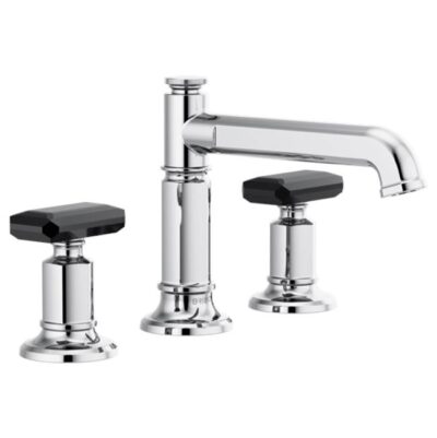 Brizo Invari® Widespread Lavatory Faucet with Column Spout - Less Handles 1.5 GPM