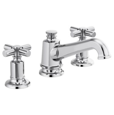 Brizo Invari® Widespread Lavatory Faucet with Angled Spout - Less Handles 1.2 GPM