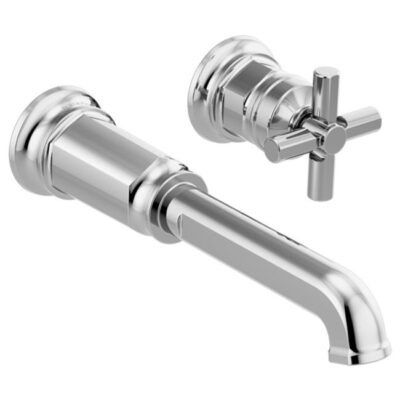 Brizo Invari® Two-Hole, Single-Handle Wall Mount Lavatory Faucet - Less Handle 1.5 GPM