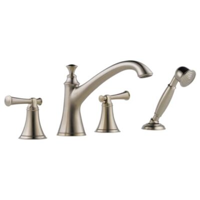 Brizo Baliza® Roman Tub Trim with Hand Shower - Less Handles