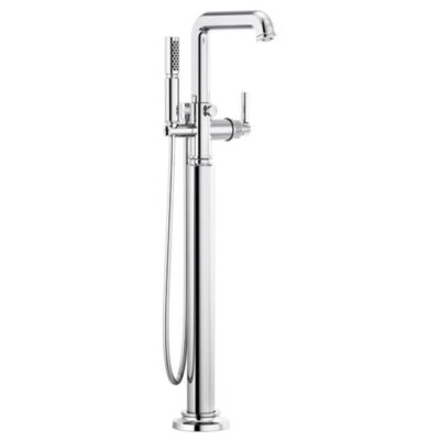 Brizo Invari® Single-Handle Floor Mount Tub Filler - Less Handle
