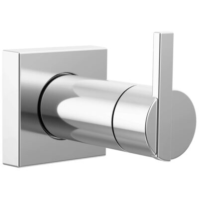 Brizo Sensori Volume Control Trim with Lunar Handle Polished Chrome