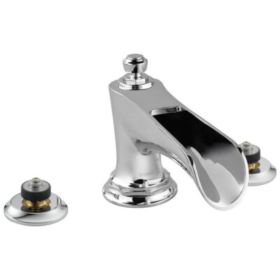 Brizo Rook® Roman Tub with Channel Spout - Less Handles