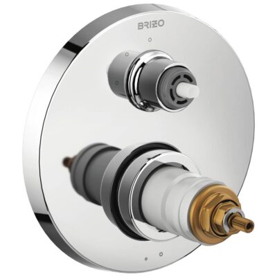 Brizo Litze® TempAssure® Thermostatic Valve with 3-Function Diverter Trim - Less Handles