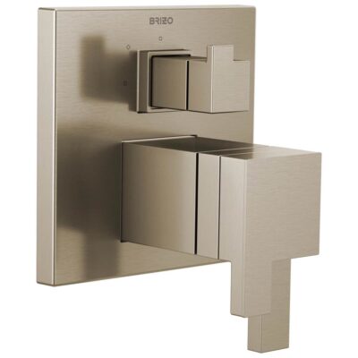 Brizo Siderna® TempAssure Thermostatic Valve with Integrated 3-Function Diverter Trim
