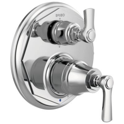 Brizo Rook® Pressure Balance Valve with Integrated 6-Function Diverter Trim
