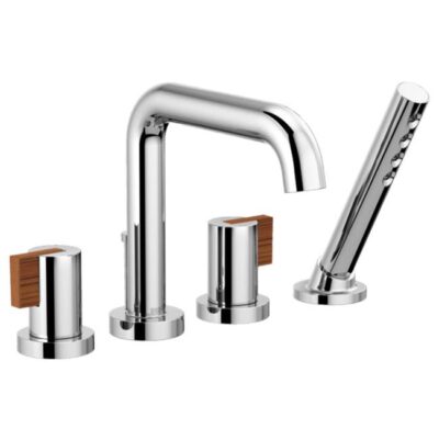 Brizo Litze® Roman Tub with Handshower - Less Handles