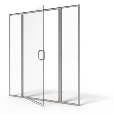 Basco SEMI-FRAMELESS CONT HINGE PANEL/DOOR/PANEL