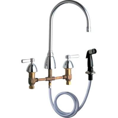 Chicago Faucets KITCHEN SINK FAUCET W/SPRAY