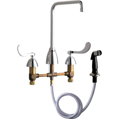 Chicago Faucets KITCHEN SINK FAUCET W/SPRAY