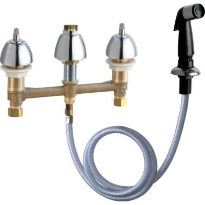 Chicago Faucets KITCHEN SINK FAUCET W/SPRAY