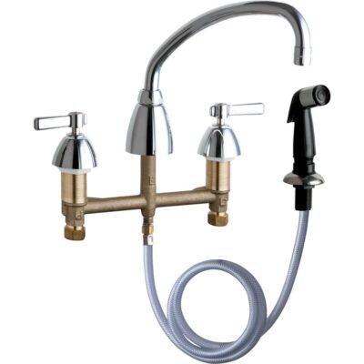 Chicago Faucets KITCHEN SINK FAUCET W/SPRAY