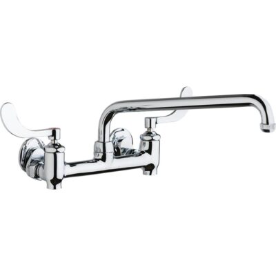 Chicago Faucets SINK FAUCET, 8'' WALL W/ STOPS