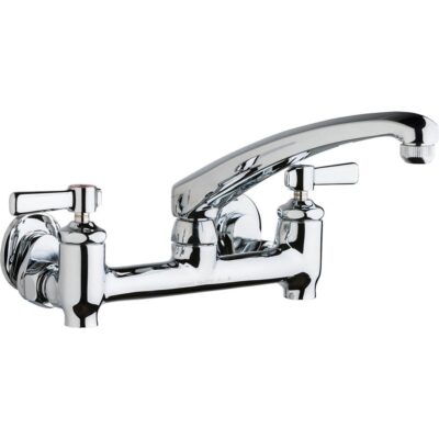 Chicago Faucets SINK FAUCET, 8'' WALL W/ STOPS
