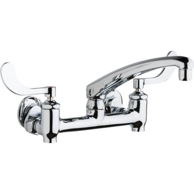 Chicago Faucets SINK FAUCET, 8'' WALL W/ STOPS