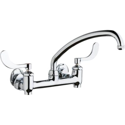 Chicago Faucets SINK FAUCET, 8'' WALL W/ STOPS