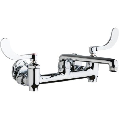 Chicago Faucets SINK FAUCET, 8'' WALL W/ STOPS