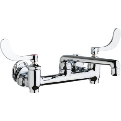 Chicago Faucets SINK FAUCET, 8'' WALL W/ STOPS