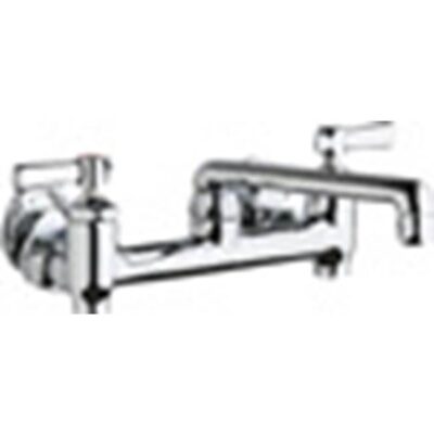 Chicago Faucets SINK FAUCET, 8'' WALL W/ STOPS