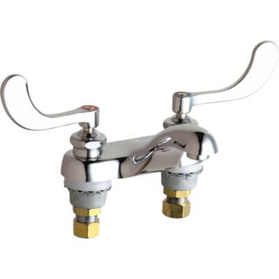 Chicago Faucets LAVATORY FAUCET,DECK MNTD 4''CC