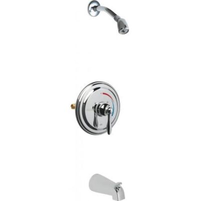 Chicago Faucets ROUND T/P TUB AND SHOWER VALVE
