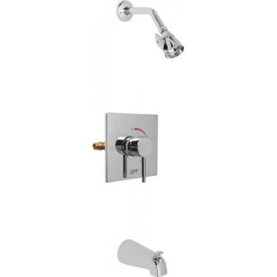 Chicago Faucets SQUARE T/P TUB AND SHOWER VALVE