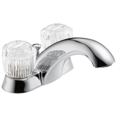 Delta Faucet Classic Two Handle Centerset Bathroom Faucet