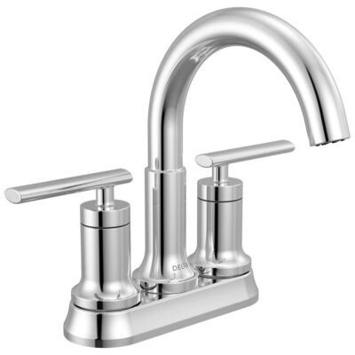 Delta Faucet Altado Two Handle Tract-Pack Centerset Bathroom Faucet Champagne Bronze