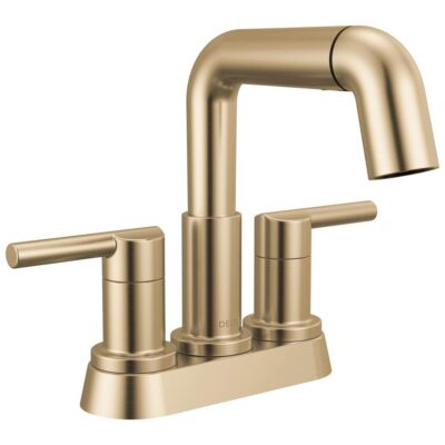 Delta Faucet Nicoli™ Two Handle Centerset Pull-Down Bathroom Faucet