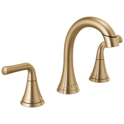 Delta Faucet Kayra™ Two Handle Widespread Pull-Down Bathroom Faucet