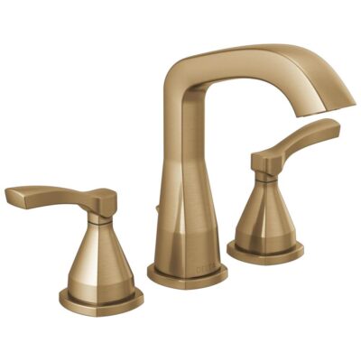 Delta Faucet Stryke® Two Handle Widespread Bathroom Faucet With Pop-Up Drain
