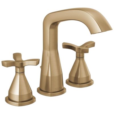 Delta Faucet Stryke® Two Handle Widespread Bathroom Faucet With Pop-Up Drain