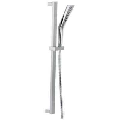Delta Faucet Universal Showering Components H2OKinetic® 3-Setting Slide Bar Hand Shower